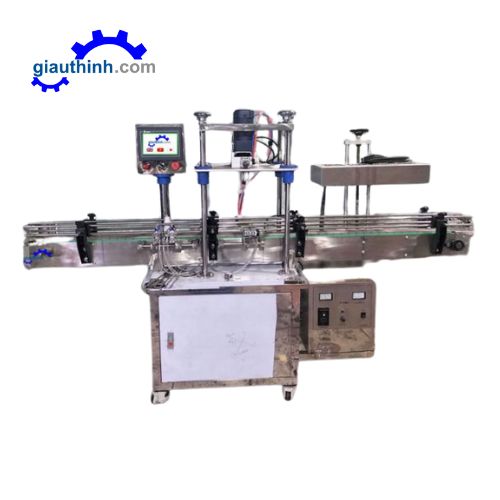 máy vặn nắp chai tự động