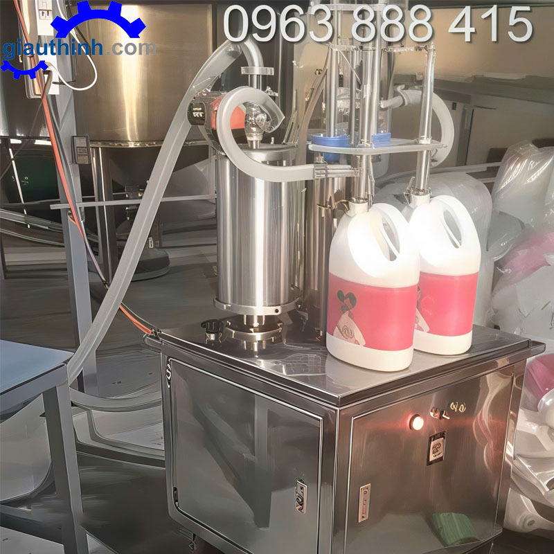 Máy chiết rót 2 vòi giá rẻ