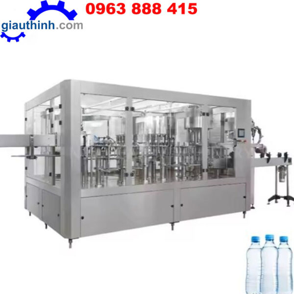 Máy chiết rót nước đóng chai 3 trong 1