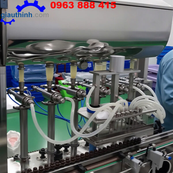 Máy chiết rót mỹ phẩm tự động