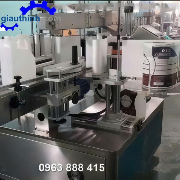 Máy dán nhãn 2 mặt tự động