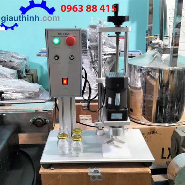Máy đóng nắp chai 1 motor