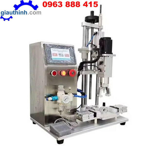 Máy đóng nắp chai bán tự động