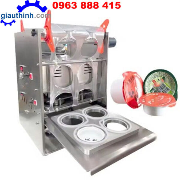 Máy ép miệng ly nhựa