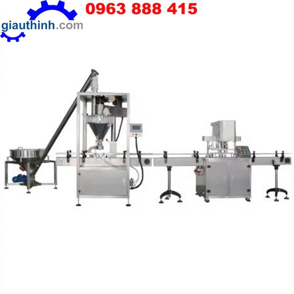 Dây chuyền chiết rót định lượng sữa bột