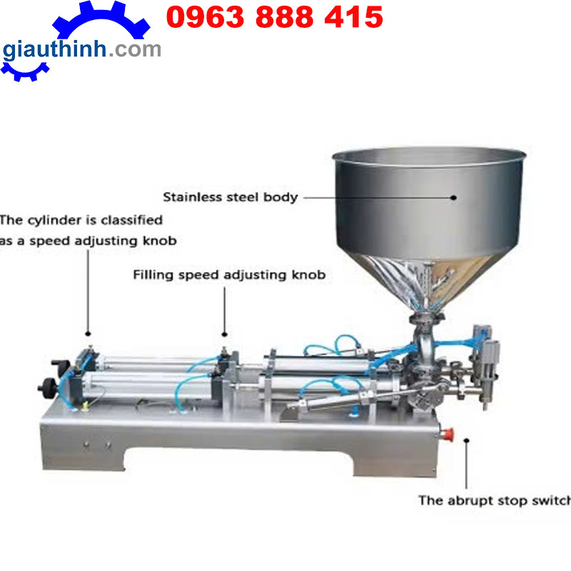 Máy chiết rót bán tự động