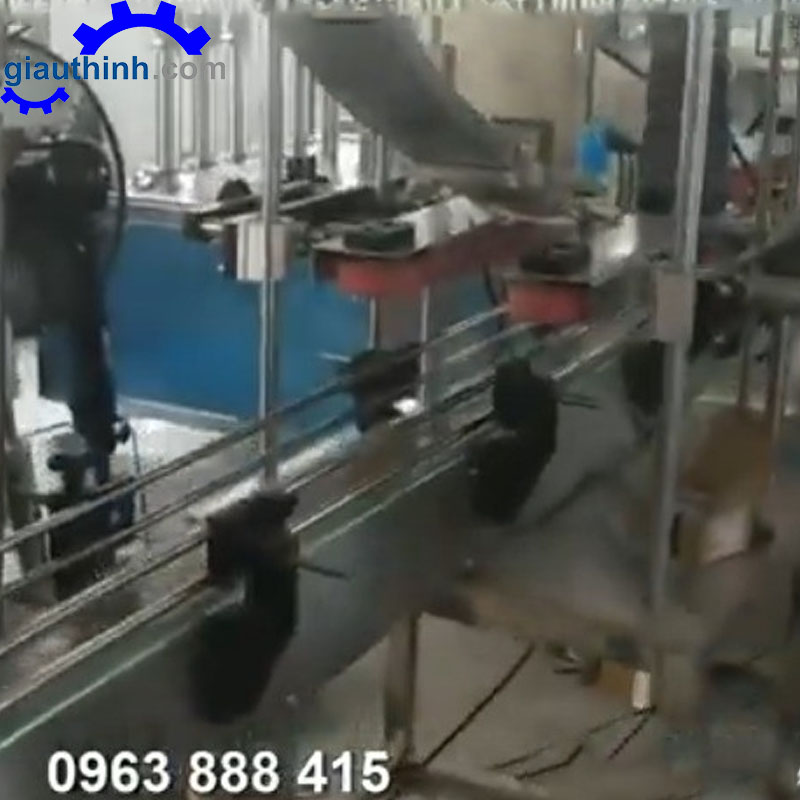 Dây chuyền chiết rót bột