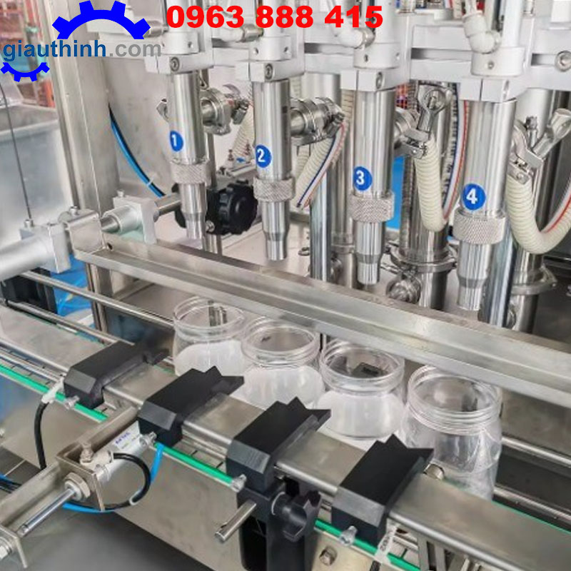 Máy chiết rót 4 vòi