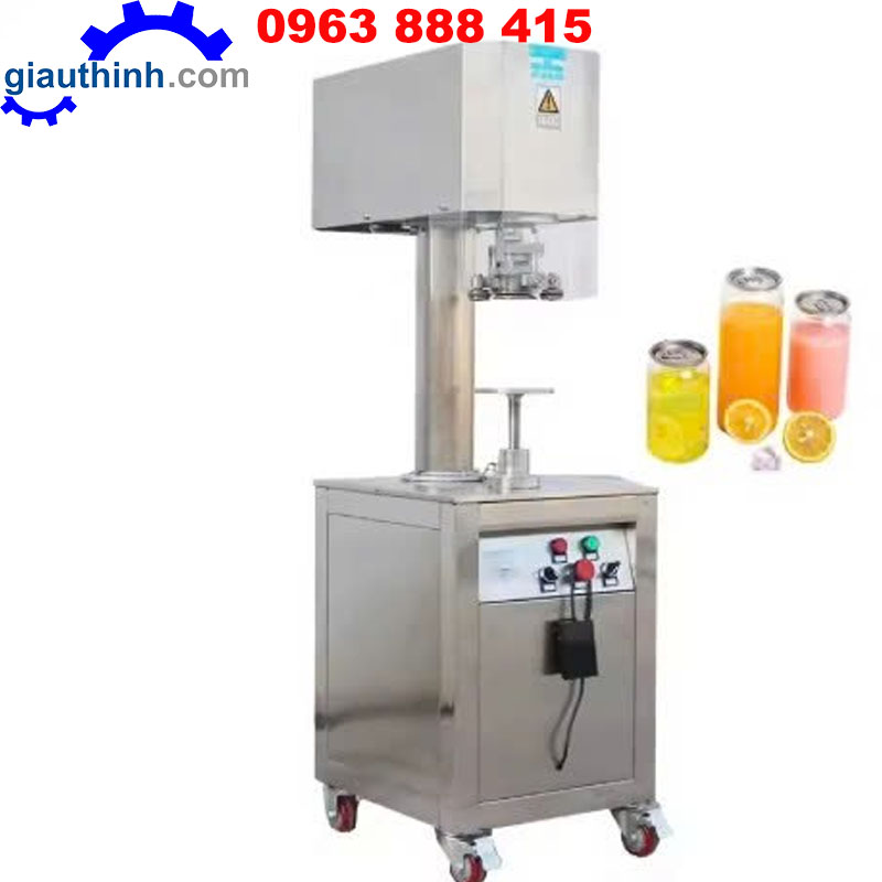 Máy viền mí nắp nhôm
