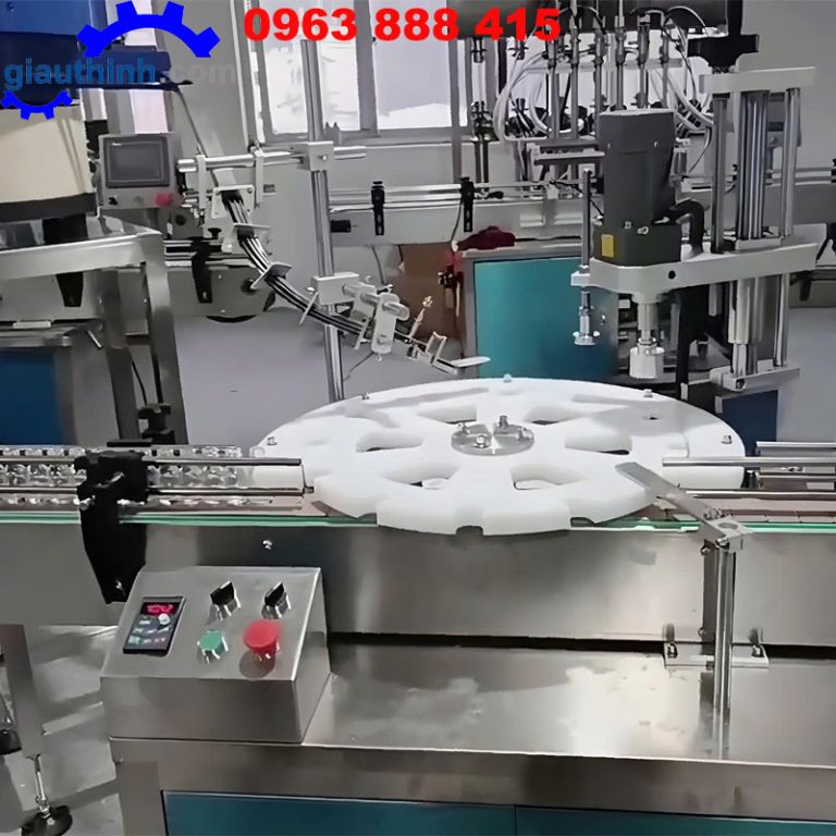 Máy vặn nắp chai tự động