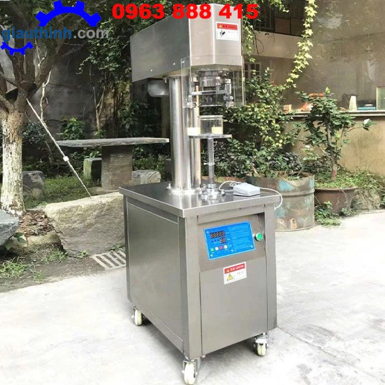 Máy viền mí lon chân cao