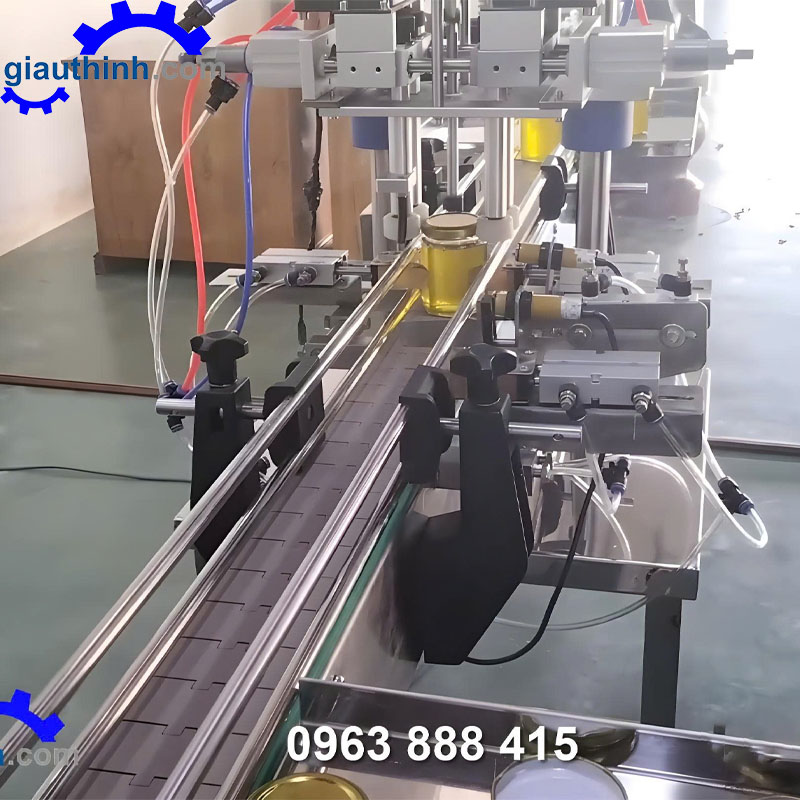 Dây chuyền chiết rót 4 vòi