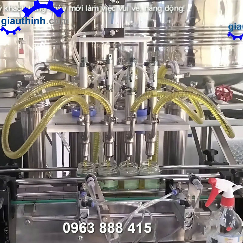 Dây chuyền chiết rót mật ong