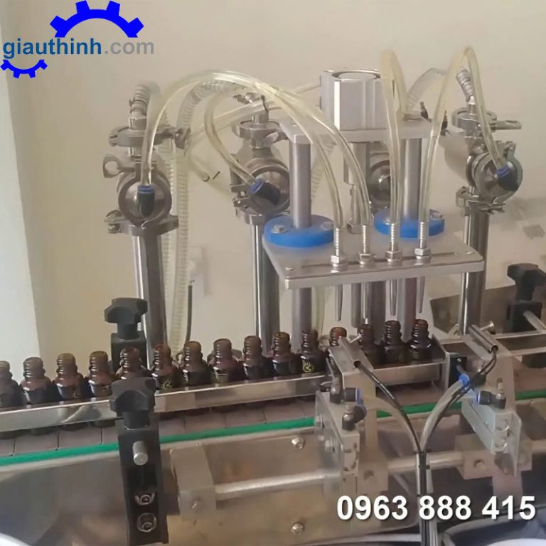 Dây chuyền chiết rót tinh dầu