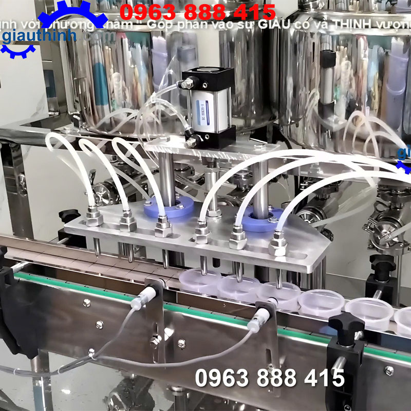 Máy chiết rót dạng sệt