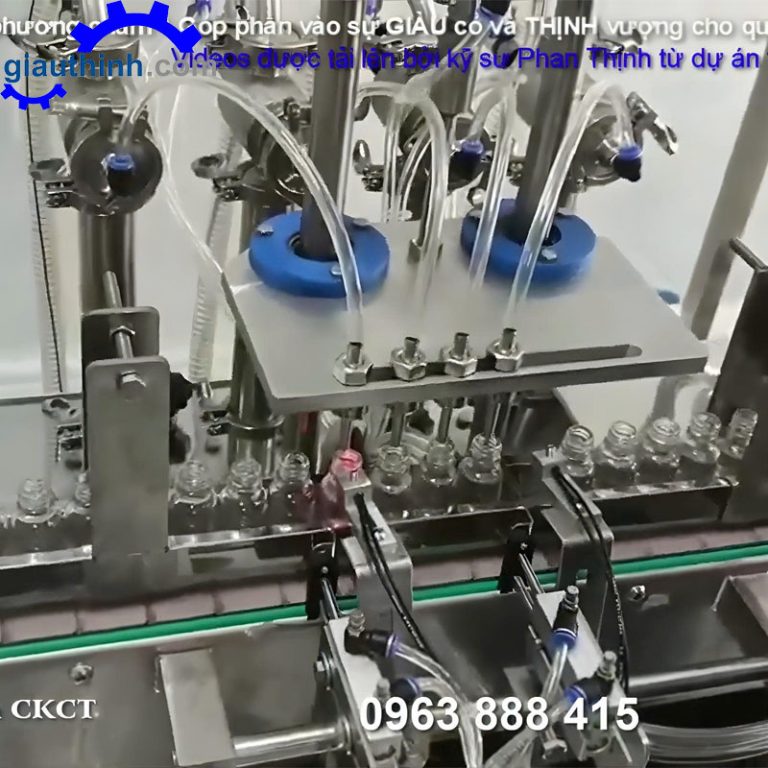 Dây chuyền chiết rót mỹ phẩm