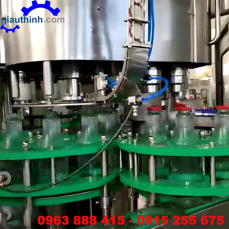 Dây chuyền chiết rót 3 trong 1