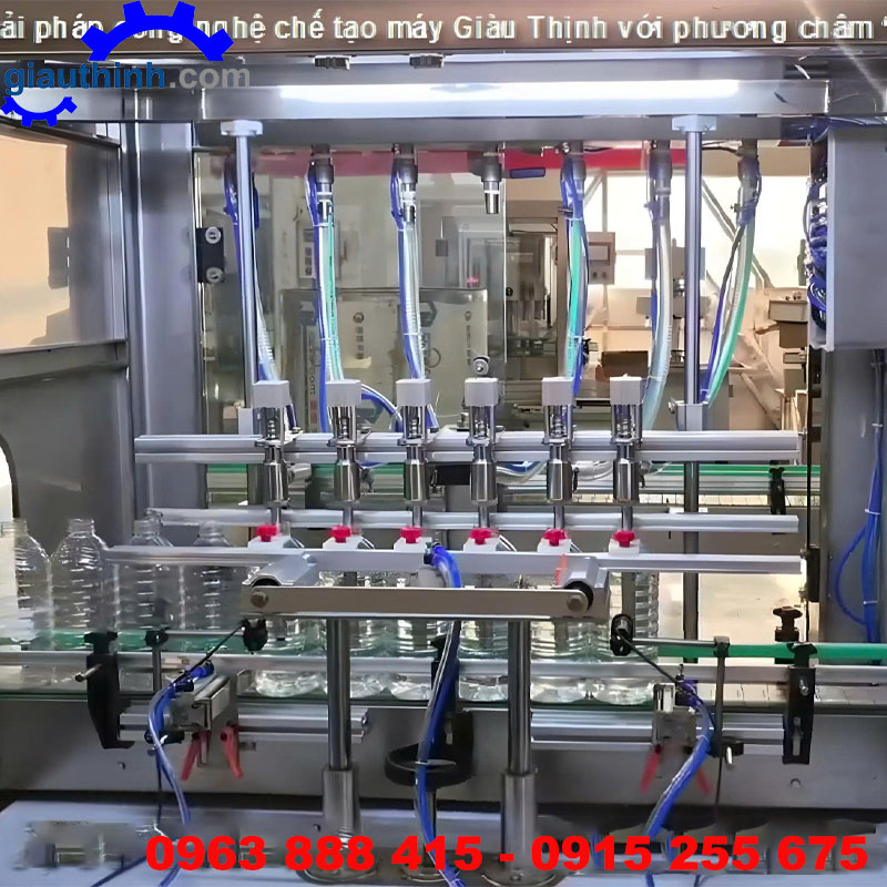 Máy chiết rót 6 vòi