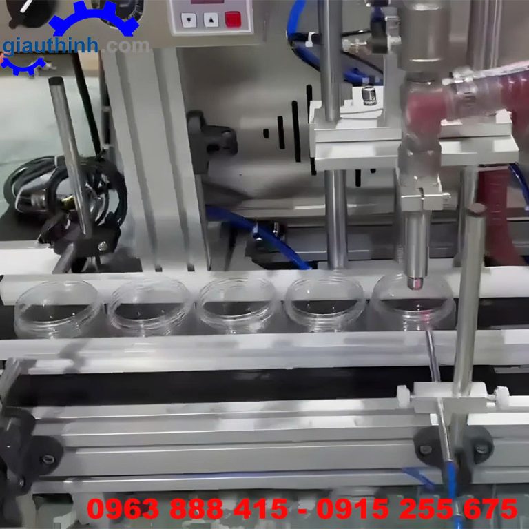 Máy chiết rót bơm cánh khế