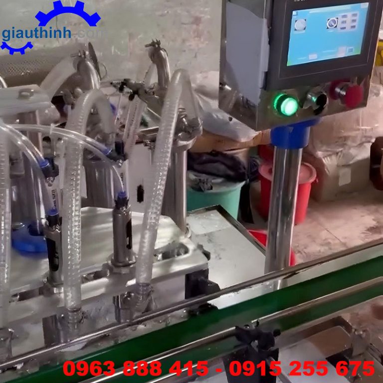 Máy chiết rót cồn thạch