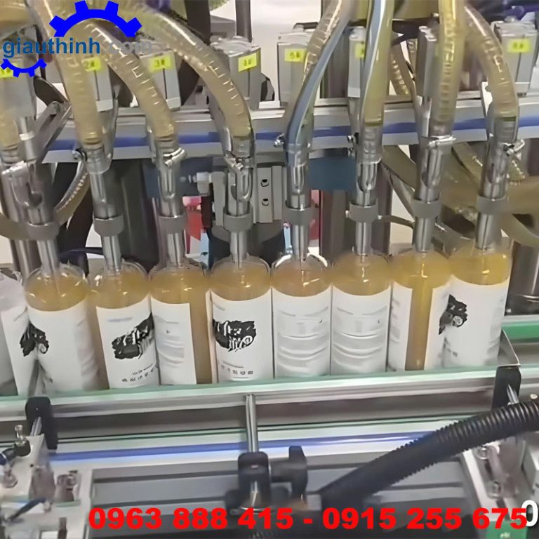 Máy chiết rót dầu gội