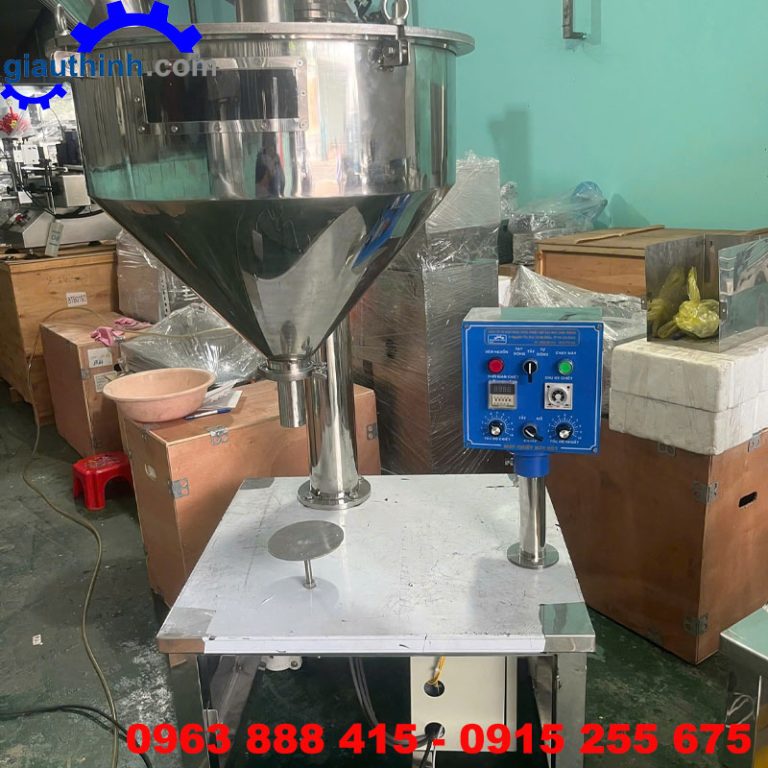 Máy chiết rót bột trục vít