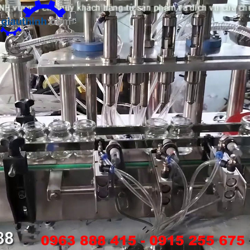 Máy chiết rót dạng sệt