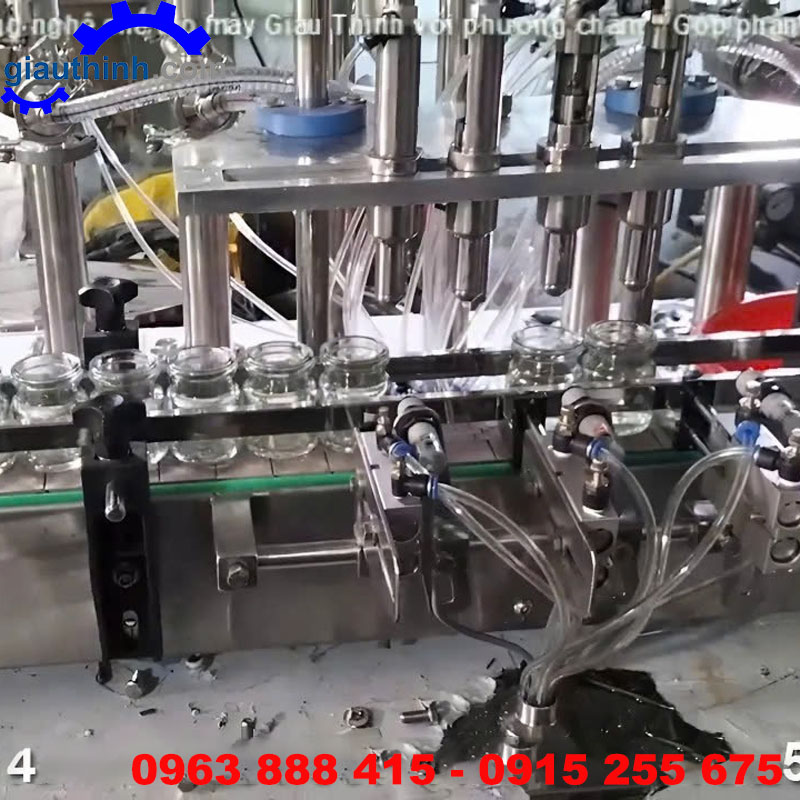Máy chiết rót dung dịch sệt
