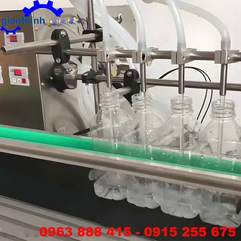 Máy chiết rót bơm bánh răng