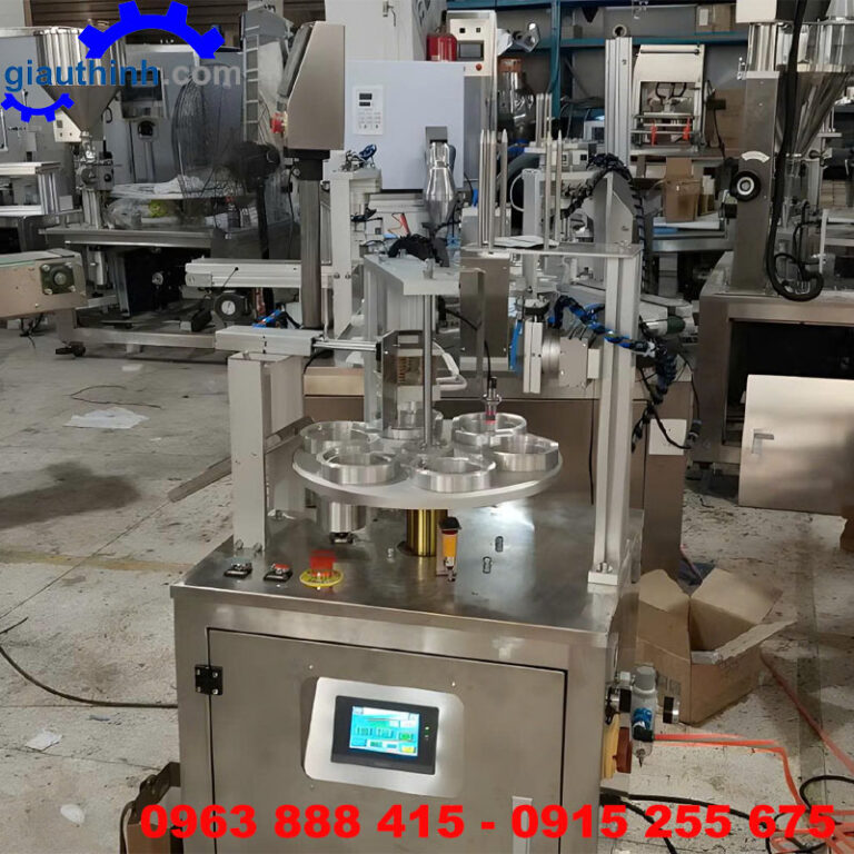 Máy hàn miệng cốc nhựa tự động
